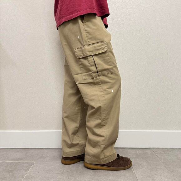 Baggy rep kap tan cargo pants - Picture 1 of 8